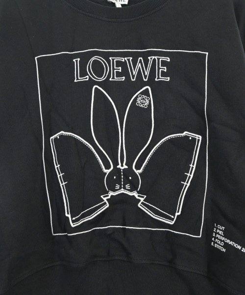 LOEWE（ロエベ）スウェット 黒 サイズ:XS レディース/2200665687136