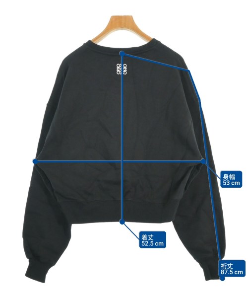 LOEWE（ロエベ）スウェット 黒 サイズ:XS レディース/2200665687136