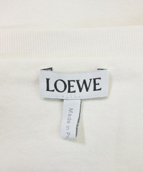 LOEWE（ロエベ）Tシャツ・カットソー 白 サイズ:XS レディース/2200666468352