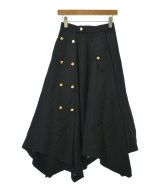 LOEWE（ロエベ）ロング・マキシ丈スカート 黒 サイズ:36(XS位) レディース/2200666943101