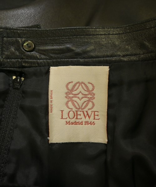 LOEWE（ロエベ）ロング・マキシ丈スカート 黒 サイズ:-(S位) レディース/2200669793055