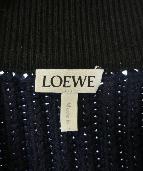 LOEWE（ロエベ）ニット・セーター 紺 サイズ:M メンズ/2200671167097