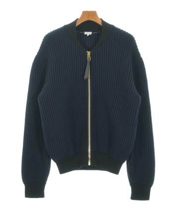 LOEWE（ロエベ）カーディガン 紺 サイズ:M メンズ/2200671167097