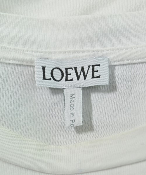 LOEWE（ロエベ）Tシャツ・カットソー 白 サイズ:M メンズ/2200671167110