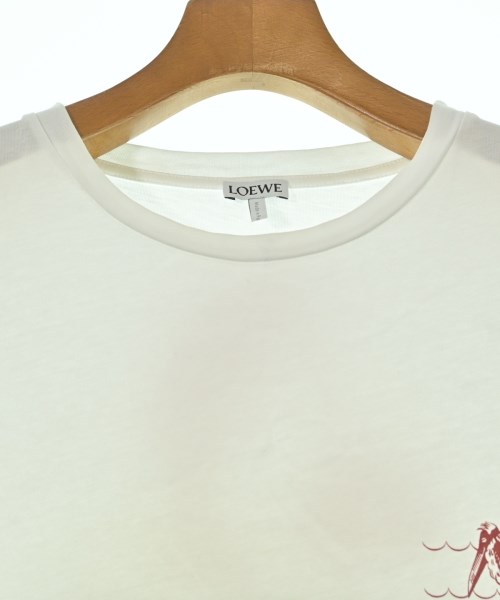 LOEWE（ロエベ）Tシャツ・カットソー 白 サイズ:M メンズ/2200671167110