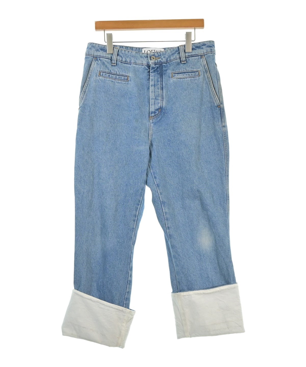 LOEWE（ロエベ）デニムパンツ 青 サイズ:48(L位) メンズ/2200671576042