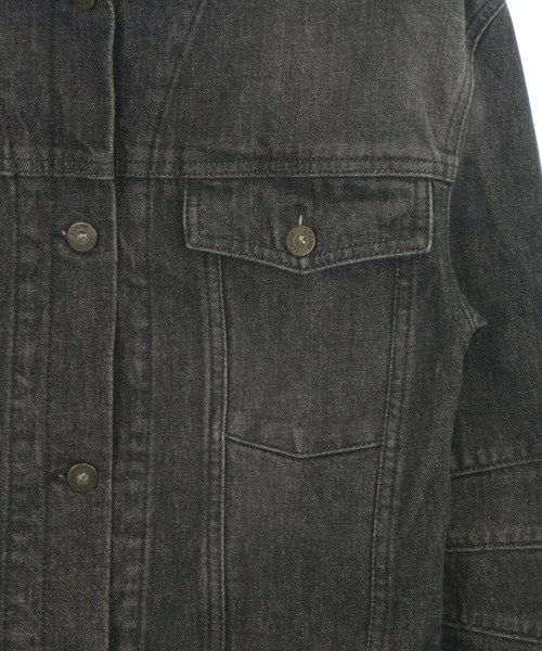 LOEWE（ロエベ）デニムジャケット 黒 サイズ:34(XXS位) レディース/2200671630010