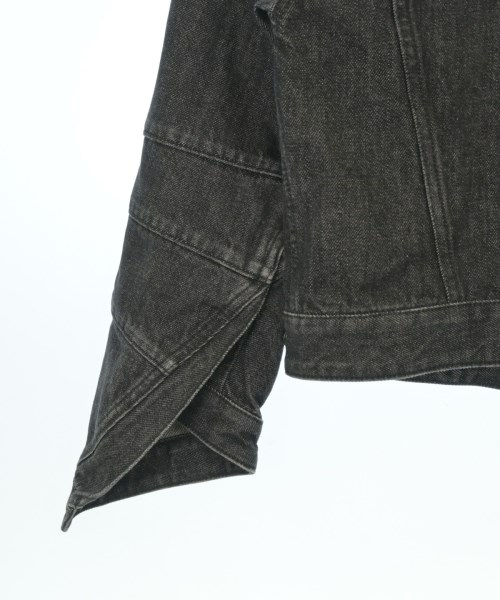 LOEWE（ロエベ）デニムジャケット 黒 サイズ:34(XXS位) レディース/2200671630010