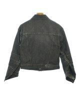 LOEWE（ロエベ）デニムジャケット 黒 サイズ:34(XXS位) レディース/2200671630010