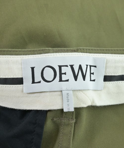 LOEWE（ロエベ）カーゴパンツ カーキ サイズ:46(M位) メンズ/2200671886035