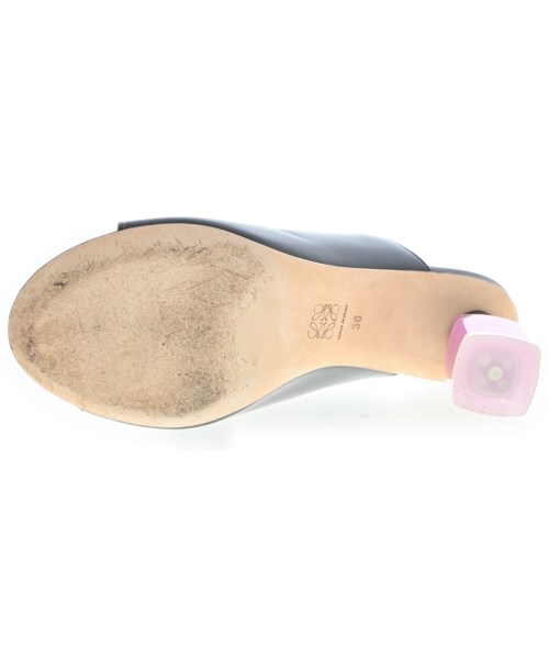LOEWE（ロエベ）サンダル 黒 サイズ:EU36(22.5cm位) レディース/2200672319112