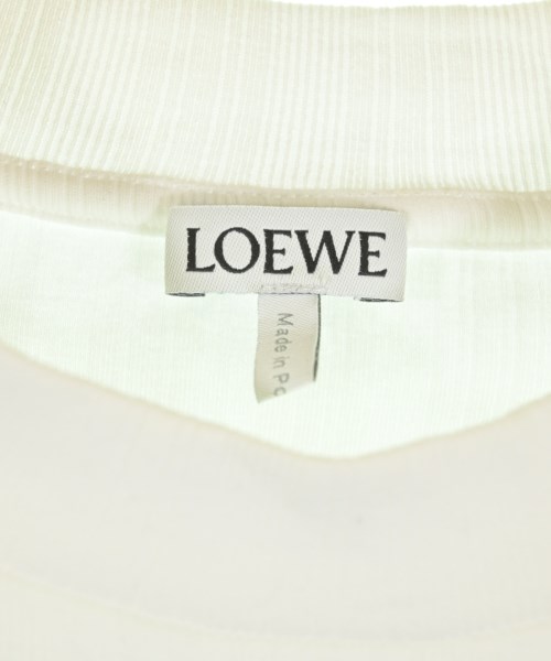 LOEWE（ロエベ）Tシャツ・カットソー 白 サイズ:M レディース/2200729309059