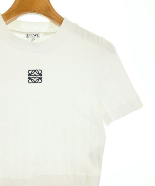 LOEWE（ロエベ）Tシャツ・カットソー 白 サイズ:M レディース/2200729309059
