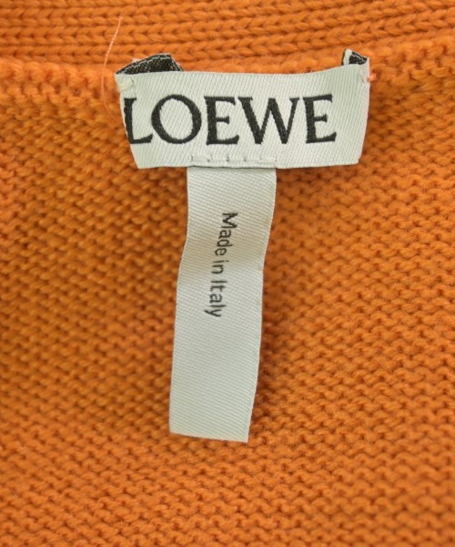 LOEWE（ロエベ）カーディガン オレンジ サイズ:XS レディース/2200729601337