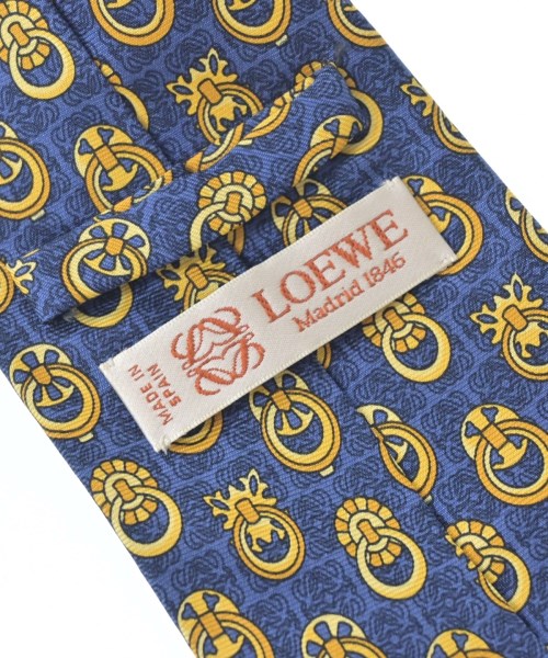 LOEWE（ロエベ）ネクタイ 紺 サイズ:- メンズ/2200730149163