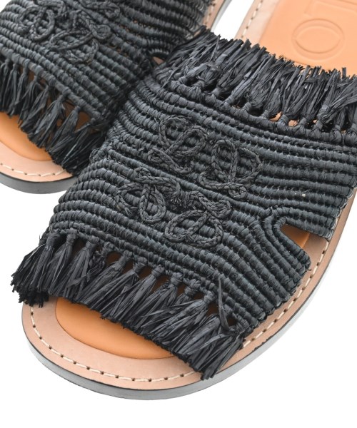 LOEWE（ロエベ）サンダル 黒 サイズ:EU39(25.5cm位) レディース/2200731482023