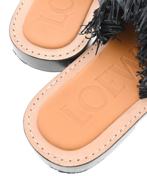 LOEWE（ロエベ）サンダル 黒 サイズ:EU39(25.5cm位) レディース/2200731482023