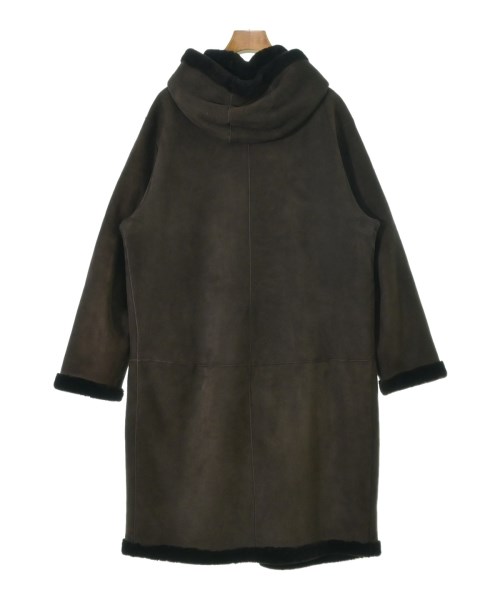 LOEWE（ロエベ）ムートンコート 茶 サイズ:36(XS位) レディース/2200734349019