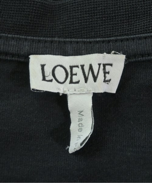 LOEWE（ロエベ）Tシャツ・カットソー 黒 サイズ:S メンズ/2200735437043