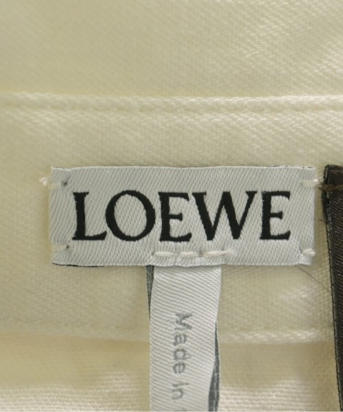 LOEWE（ロエベ）カジュアルシャツ 白 サイズ:32(XXS位) レディース/2200735482142
