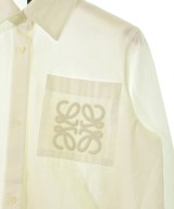 LOEWE（ロエベ）カジュアルシャツ 白 サイズ:32(XXS位) レディース/2200735482142