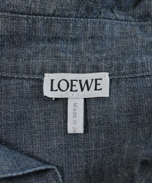 LOEWE（ロエベ）カジュアルシャツ 紺 サイズ:44(S位) メンズ/2200735813090