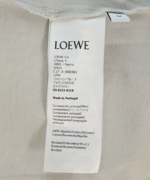 LOEWE（ロエベ）Tシャツ・カットソー グレー サイズ:M メンズ/2200735813168