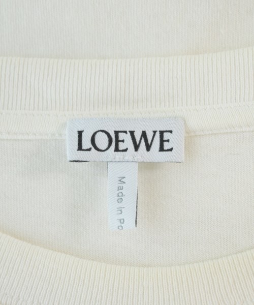 LOEWE（ロエベ）Tシャツ・カットソー 白 サイズ:XS メンズ/2200735813175