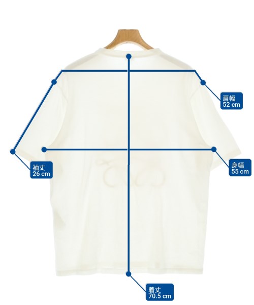 LOEWE（ロエベ）Tシャツ・カットソー 白 サイズ:XS メンズ/2200735813175