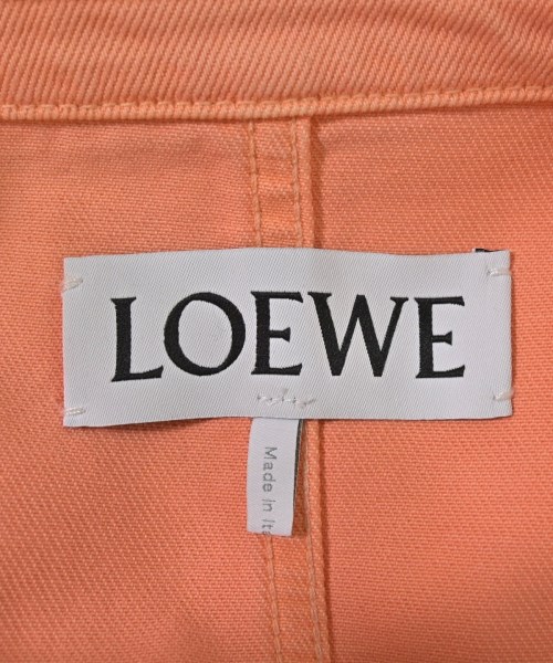 LOEWE（ロエベ）カジュアルジャケット オレンジ サイズ:46(M位) メンズ/2200736811132