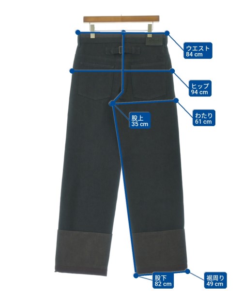 LOEWE（ロエベ）デニムパンツ 黒 サイズ:48(L位) メンズ/2200737198027