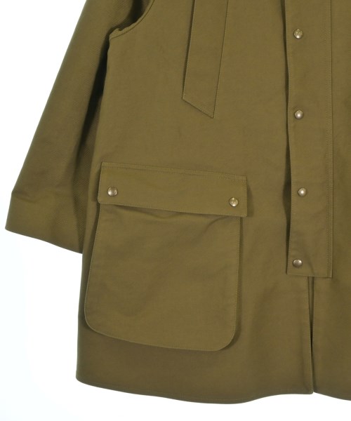 LOEWE（ロエベ）ステンカラーコート カーキ サイズ:48(L位) メンズ/2200737363012