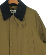 LOEWE（ロエベ）ステンカラーコート カーキ サイズ:48(L位) メンズ/2200737363012