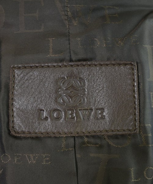 LOEWE（ロエベ）ジャケット 茶 サイズ:54(XXL位) メンズ/2200713725025