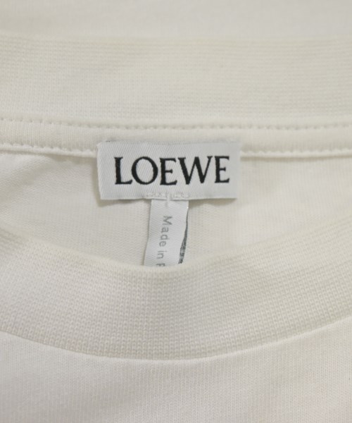 LOEWE（ロエベ）Tシャツ・カットソー 白 サイズ:XS レディース/2200719686122