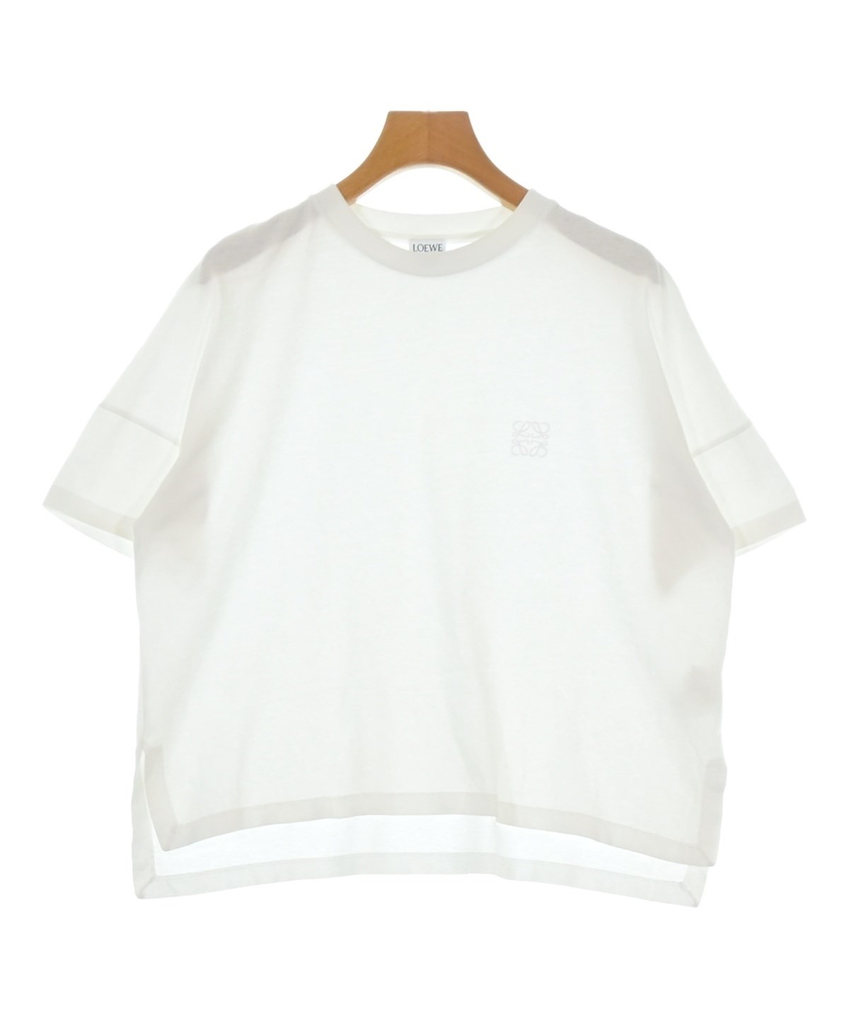 LOEWE（ロエベ）Tシャツ・カットソー 白 サイズ:XS レディース