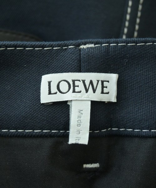 LOEWE（ロエベ）ミニスカート 紺 サイズ:38(S位) レディース/2200720780086