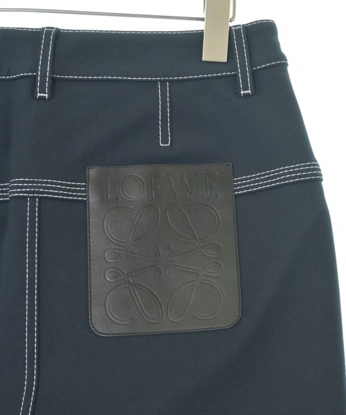 LOEWE（ロエベ）ミニスカート 紺 サイズ:38(S位) レディース/2200720780086