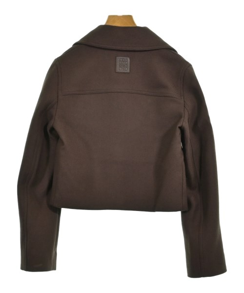 LOEWE（ロエベ）ジャケット 茶 サイズ:32(XXS位) レディース/2200716871057