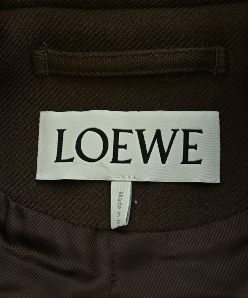 LOEWE（ロエベ）ジャケット 茶 サイズ:32(XXS位) レディース/2200716871057