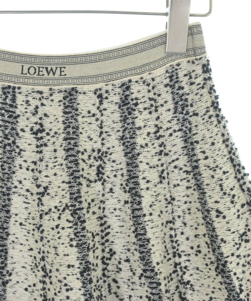 LOEWE（ロエベ）ミニスカート 白 サイズ:S レディース/2200716871071