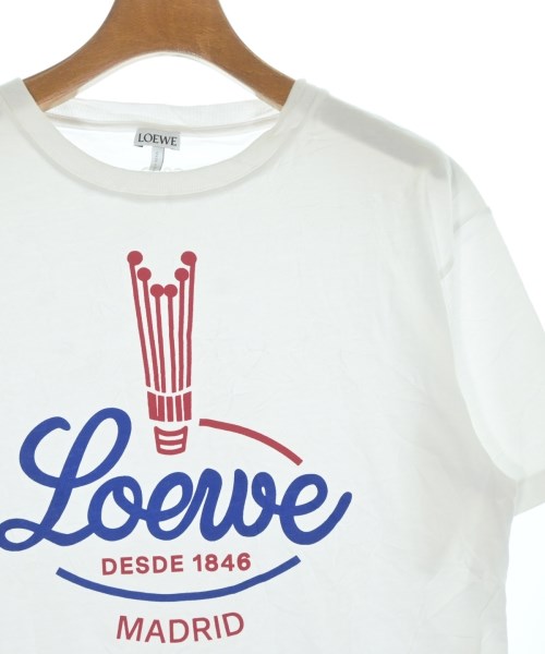 LOEWE（ロエベ）Tシャツ・カットソー 白 サイズ:XS レディース/2200716871125