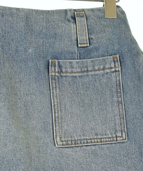 LOEWE（ロエベ）ひざ丈スカート 青 サイズ:32(XXS位) レディース/2200716871217