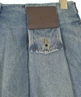 LOEWE（ロエベ）ひざ丈スカート 青 サイズ:32(XXS位) レディース/2200716871217