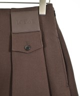 LOEWE（ロエベ）ミニスカート 茶 サイズ:34(XS位) レディース/2200716871224