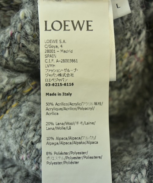 LOEWE（ロエベ）その他 グレー サイズ:L メンズ/2200716871286