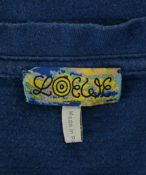 LOEWE（ロエベ）Tシャツ・カットソー 青 サイズ:M メンズ/2200721374079