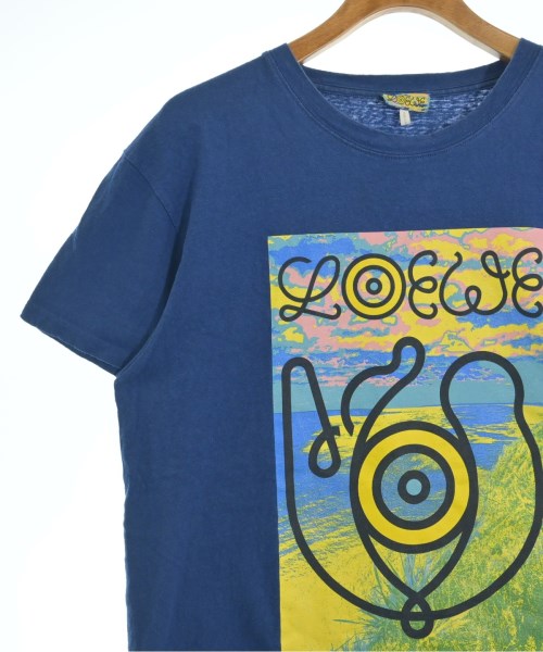 LOEWE（ロエベ）Tシャツ・カットソー 青 サイズ:M メンズ/2200721374079