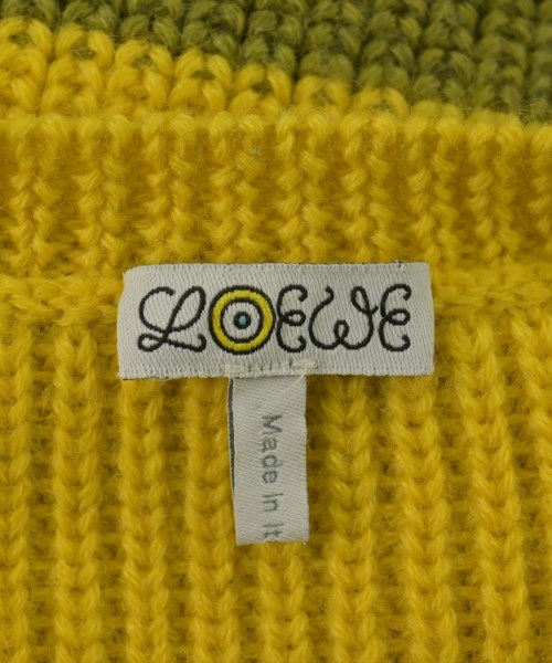 LOEWE（ロエベ）ニット・セーター 黄 サイズ:M メンズ/2200721374086