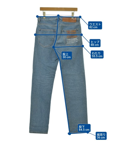 LOEWE（ロエベ）デニムパンツ 青 サイズ:48(L位) メンズ/2200721406138